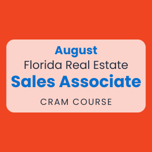 FL Sales Associate Pre-Licensing CRAM Course – August 8, 2026