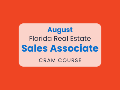 FL Sales Associate Pre-Licensing CRAM Course – August 8, 2026