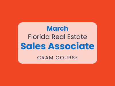 FL Sales Associate Pre-Licensing CRAM Course – March 7, 2026